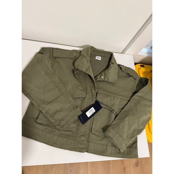 $220 New Edwin Lennox Cargo Jacket - Surplus Green - XS - Picture 6 of 9